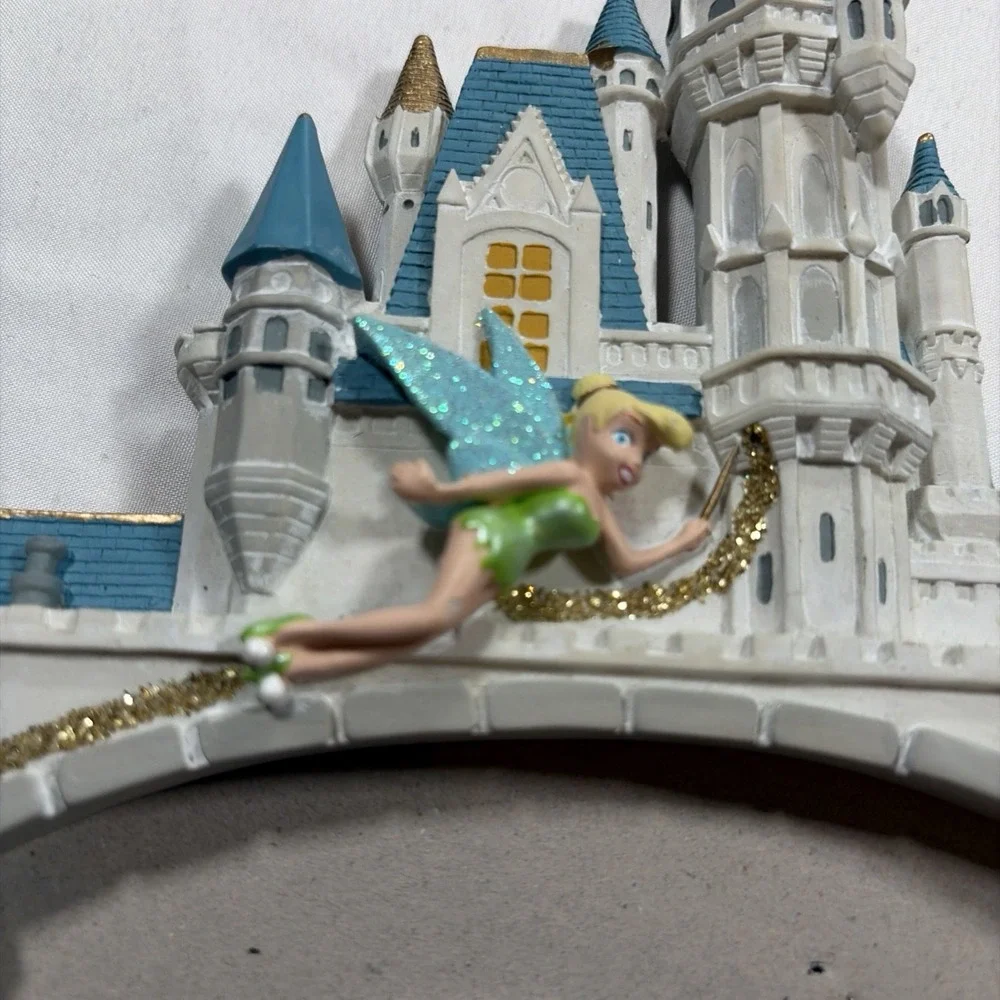 Disney World Castle Tinker Bell Picture Frame Photo Frame Decor